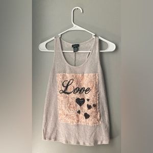 Rue21 Love Tank Top Size XS